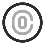 Finger Cricle SVG Icon